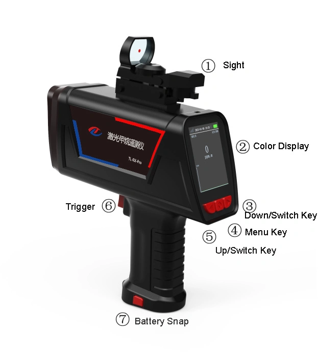 Portable Methane Gas Detector for Industrial Use Gas Sensor